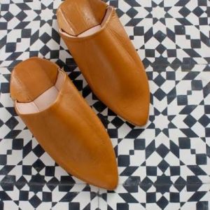 Handmade-Leather-Slippers in Fes