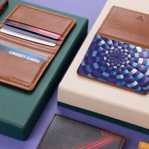 Moroccan leather wallet
